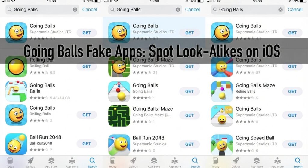 Going Balls Fake Apps: Spot Look-Alikes on iOS