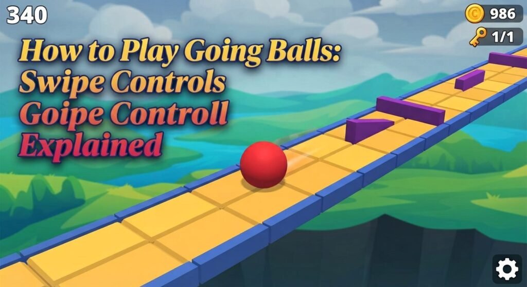 How to Play Going Balls: Swipe Controls Explained