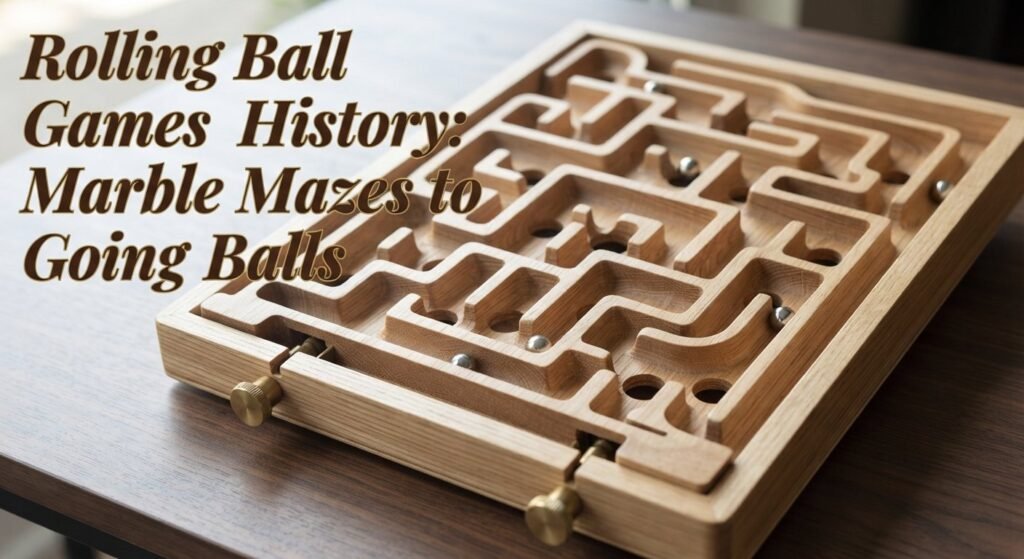 Rolling Ball Games History: Marble Mazes to Going Balls