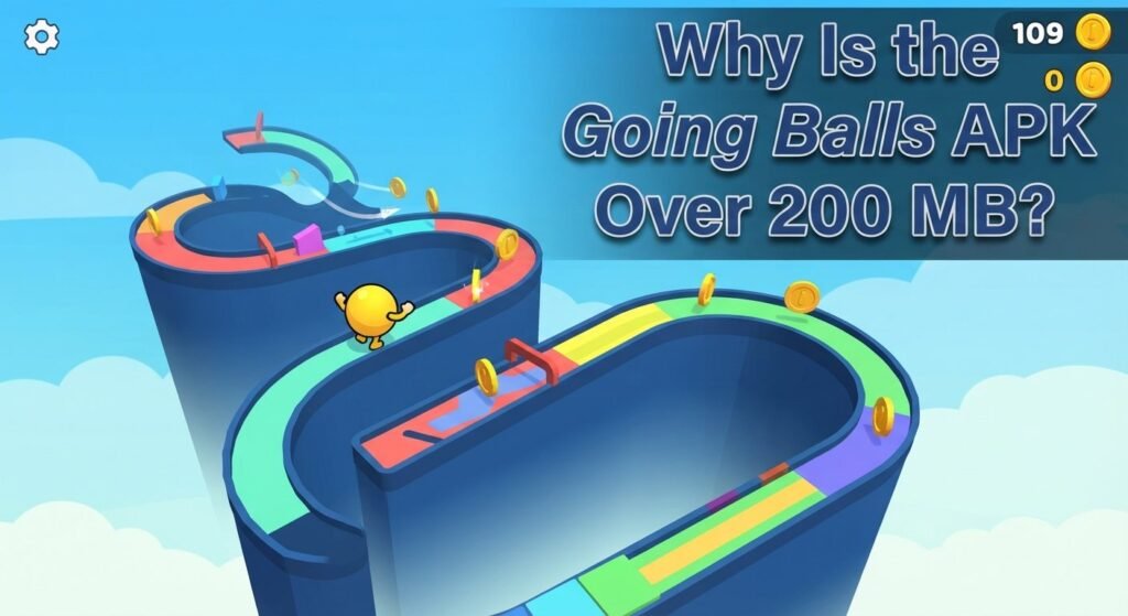Why Is the Going Balls APK Over 200 MB?
